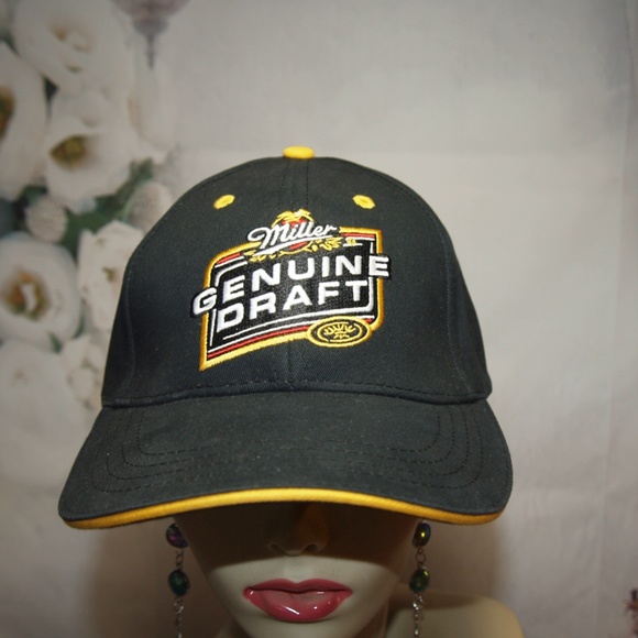 Miller Genuine Draft Beer Hat 2006 Miller Brewing Baseball Cap Embroidered NWOT - Picture 1 of 5